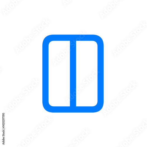 Rectangle Portrait Split 2x1
