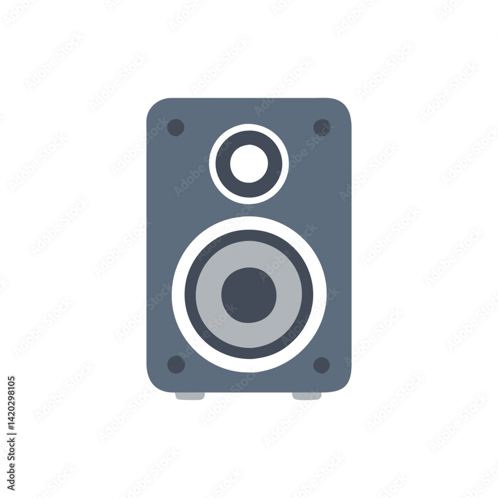 Isolated Two-Way Speaker System for Audio Playback Isolated Two-Way Speaker System for Audio Playback