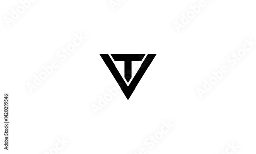 TV initial letters logo