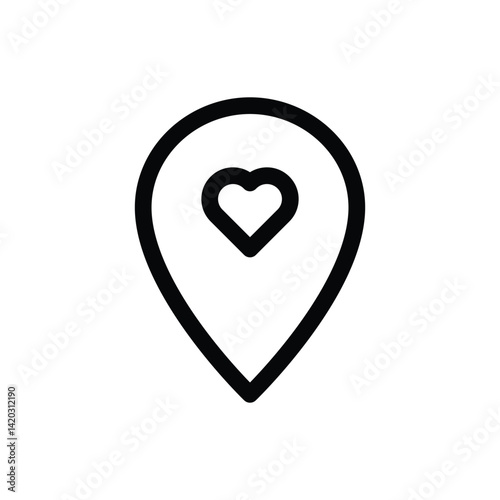 Location icon. Map pin icon. location marker. location pin. Map pin icon vector illustration .Travel