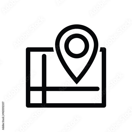 Location icon. Map pin icon. location marker. location pin. Map pin icon vector illustration .Travel
