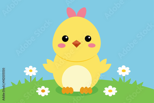 easter bunny with easter egg