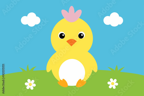 easter bunny with egg