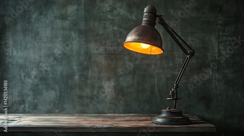 old fashioned lamp