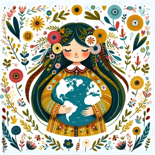Abrazos para el Planeta: Amor Floral por la Tierra