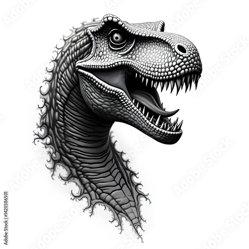 Black & Grey Tattoo Design 