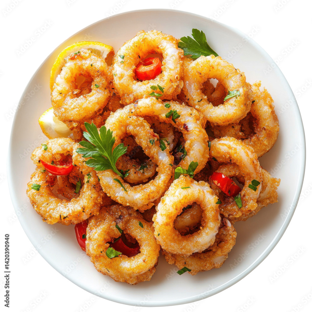 Rhode Island-Style Calamari The official state appetizer! Lightly fried squid rings toSpicy Rhode Island-Style Calamari with Cherry Peppers Rhode Island-Style Calamari The official state appetizer! Lightly fried squid rings toSpicy Rhode Island-Style Calamari with Cherry Peppers