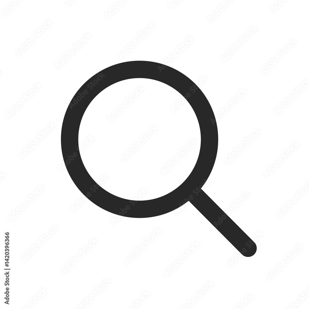 Search Vector Icon Stock Illustration Search Vector Icon Stock Illustration