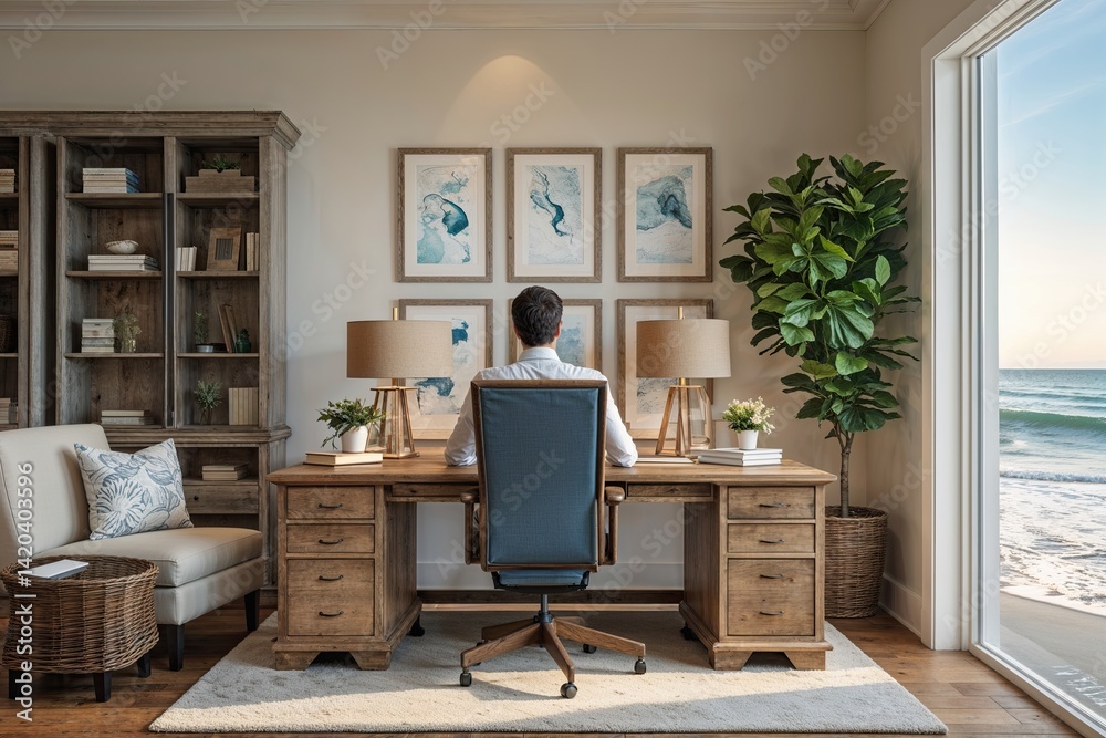 Flexible Beachfront Work Environment for Ultimate Relaxation