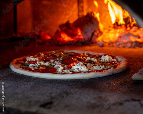 Pizza Italiana horno a leña