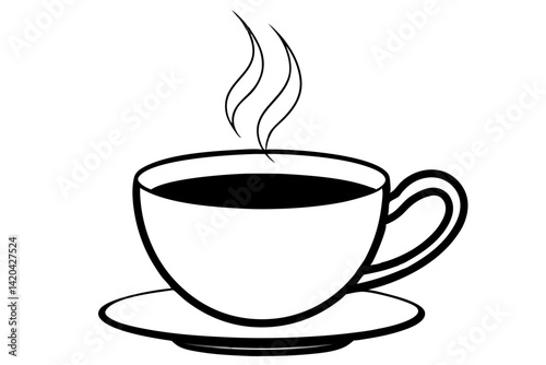cup of hot coffee