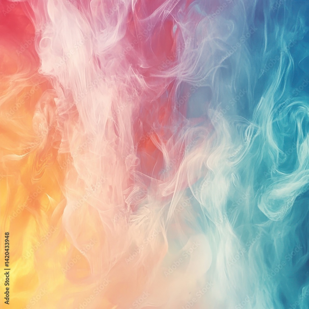 Rising shimmer haze element on a dreamy stroke backdrop Rising shimmer haze element on a dreamy stroke backdrop