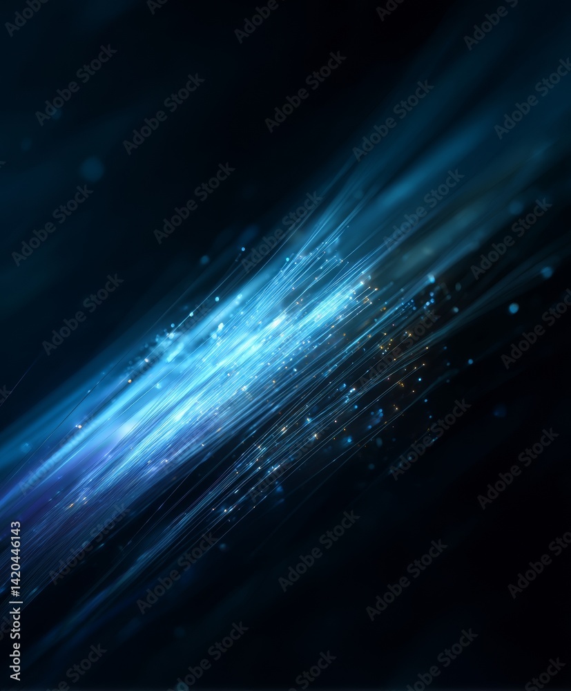 light streak, fiber optic, speed line, futuristic background for 5g or 6g technology wireless data transmission, high-speed internet in abstract	
