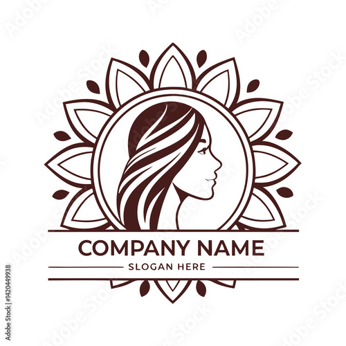 Feminine Beauty Salon Logo