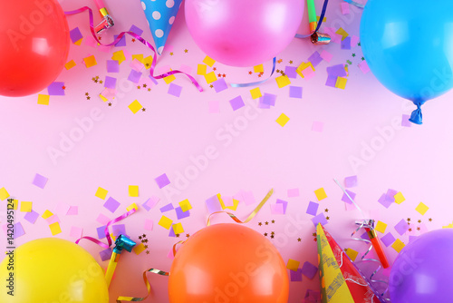 Essentials and Decorations for a Colorful and Festive Birthday Party Celebration Event