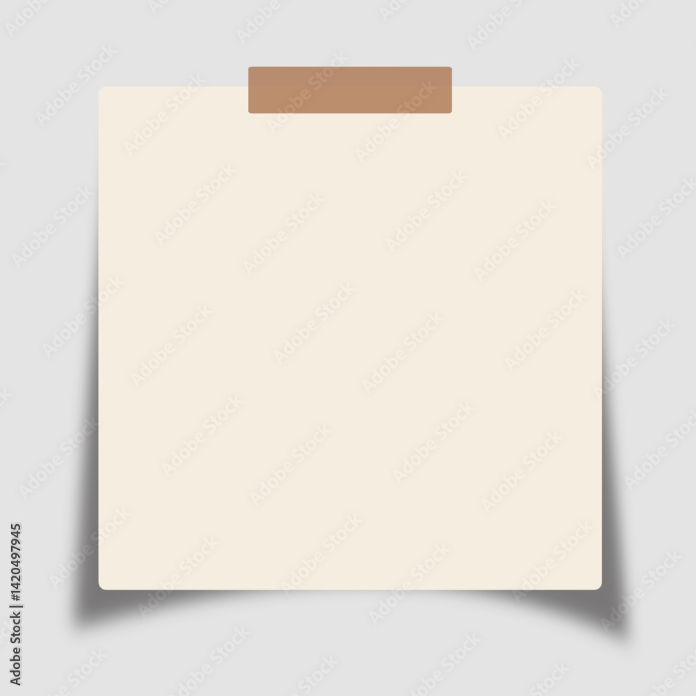 blank postit note paper with shadow blank postit note paper with shadow