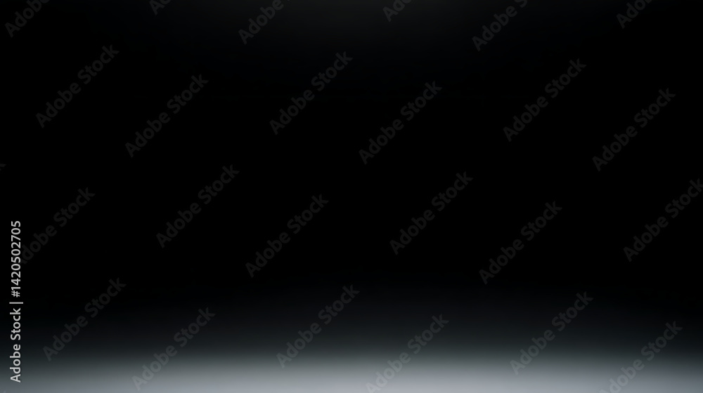 Obraz premium smooth gradient background transitioning from charcoal to black, creating dramatic and elegant atmosphere, perfect for showcasing products or artwork