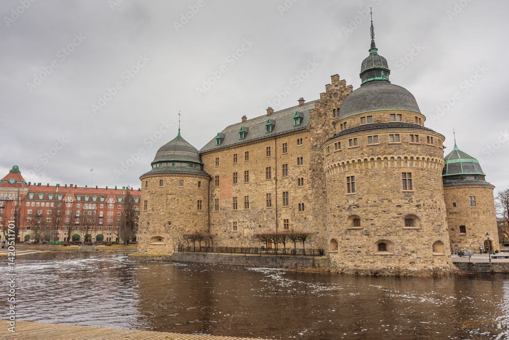 The old castle of Orebro, Sweden