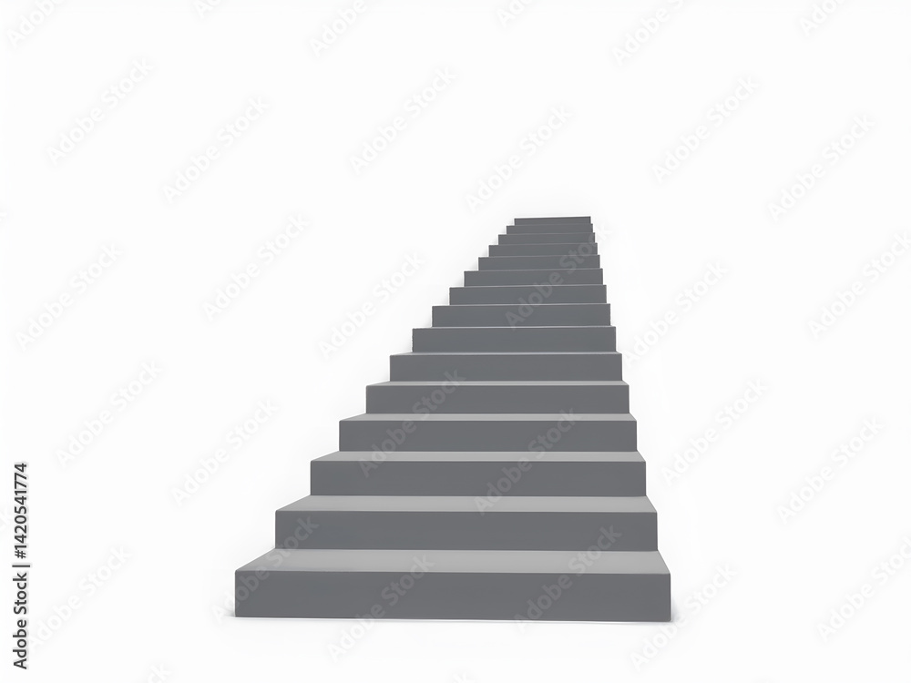 White stairs fading into light, symbolizing hope, transition, or spiritual journey in minimal style. Generative AI White stairs fading into light, symbolizing hope, transition, or spiritual journey in minimal style. Generative AI
