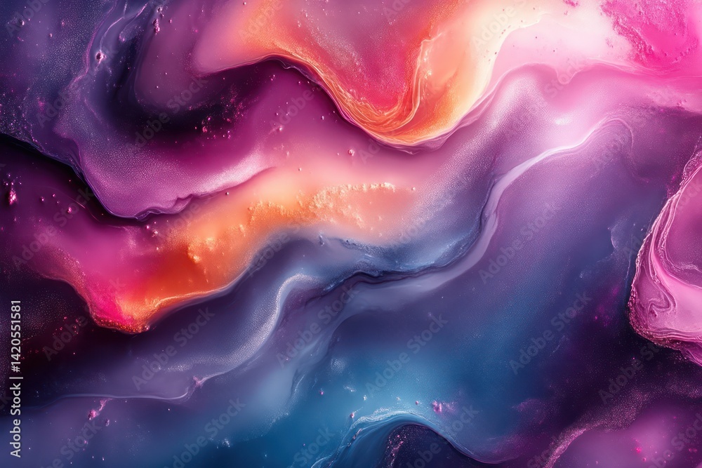 Abstract Fluid Art with Vibrant Colors and Dynamic Swirls for Creative Projects Abstract Fluid Art with Vibrant Colors and Dynamic Swirls for Creative Projects