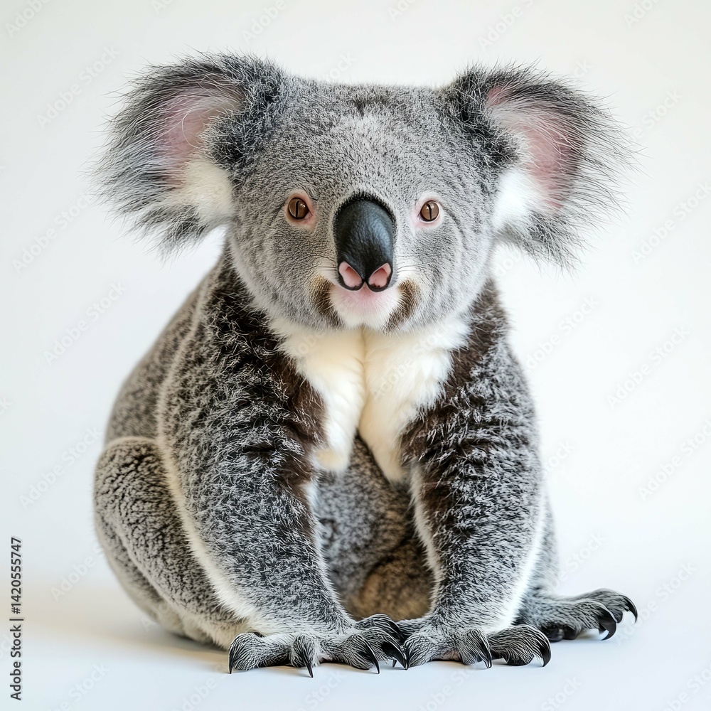 Obraz premium Adorable Koala: Australian Wildlife Portrait Photography