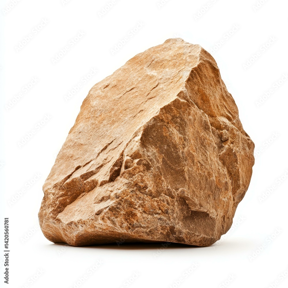 A smooth rock set against a crisp white background, showcasing its natural beauty and texture in striking contrast. A smooth rock set against a crisp white background, showcasing its natural beauty and texture in striking contrast.
