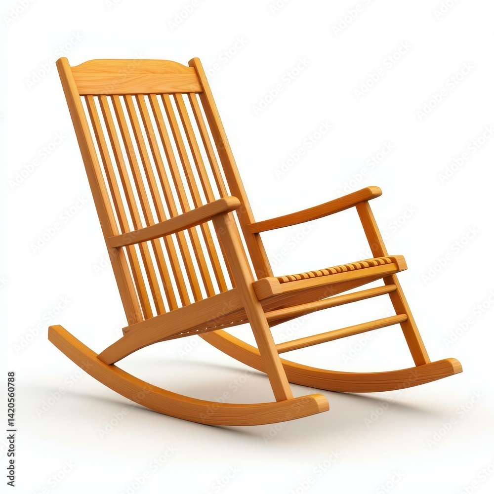 Relax in style with this classic rocking chair, crafted for comfort and elegance in any space. Relax in style with this classic rocking chair, crafted for comfort and elegance in any space.