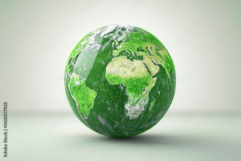 Green Earth Globe Green Earth Globe