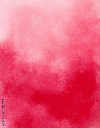 Abstract watercolor paint background red and pink color grunge texture for background
