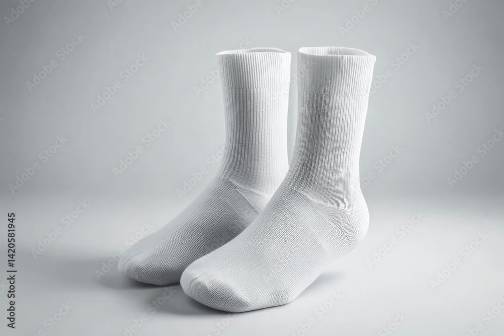 White Sock Pair White Sock Pair