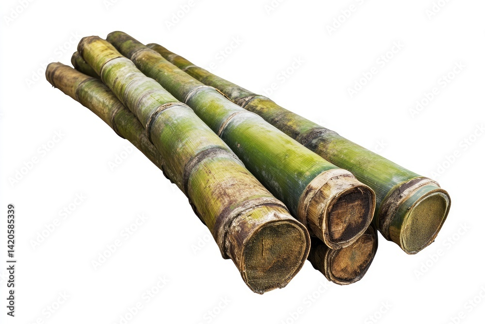 Sugar Cane Stalk Stack Sugar Cane Stalk Stack