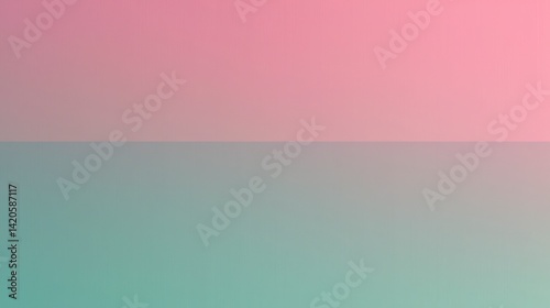 Pink and teal colored pastel gradient background