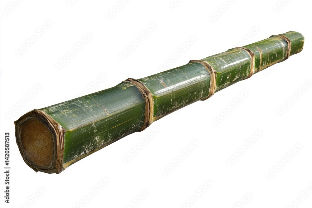 Fototapeta premium Bamboo Pole Isolated