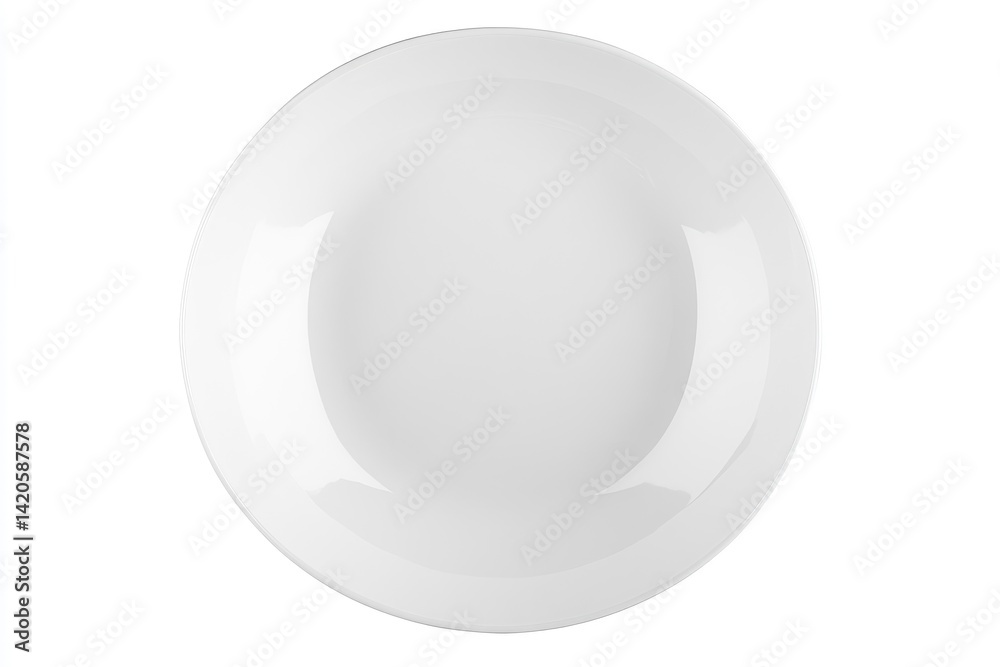 White Empty Plate White Empty Plate