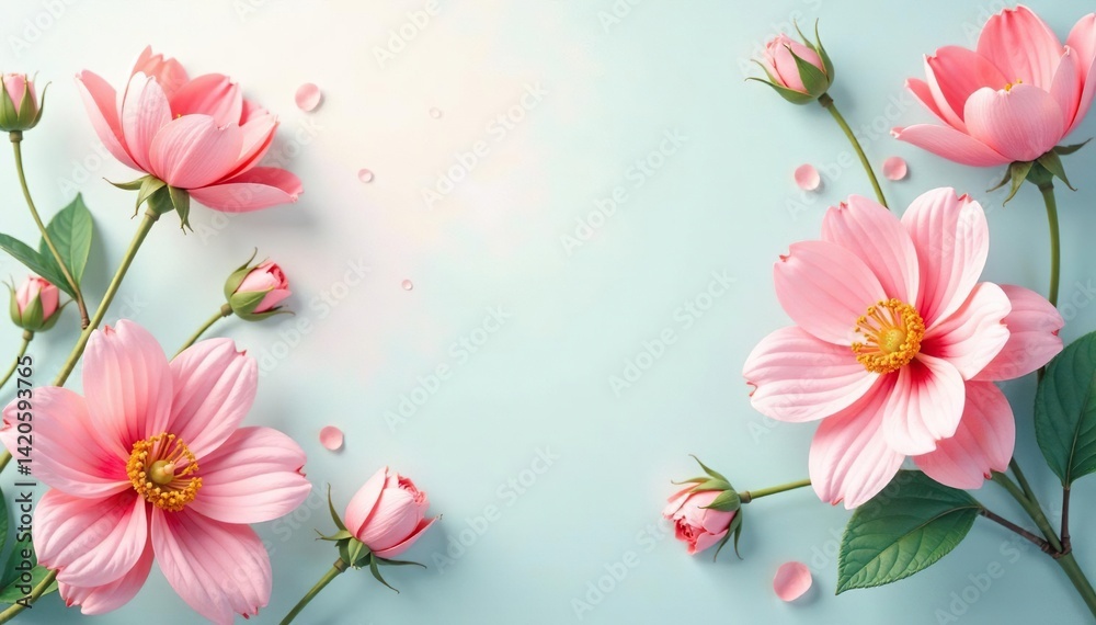 Delicate pastel floral tapestry, subtle light hues, textile, tapestry Delicate pastel floral tapestry, subtle light hues, textile, tapestry
