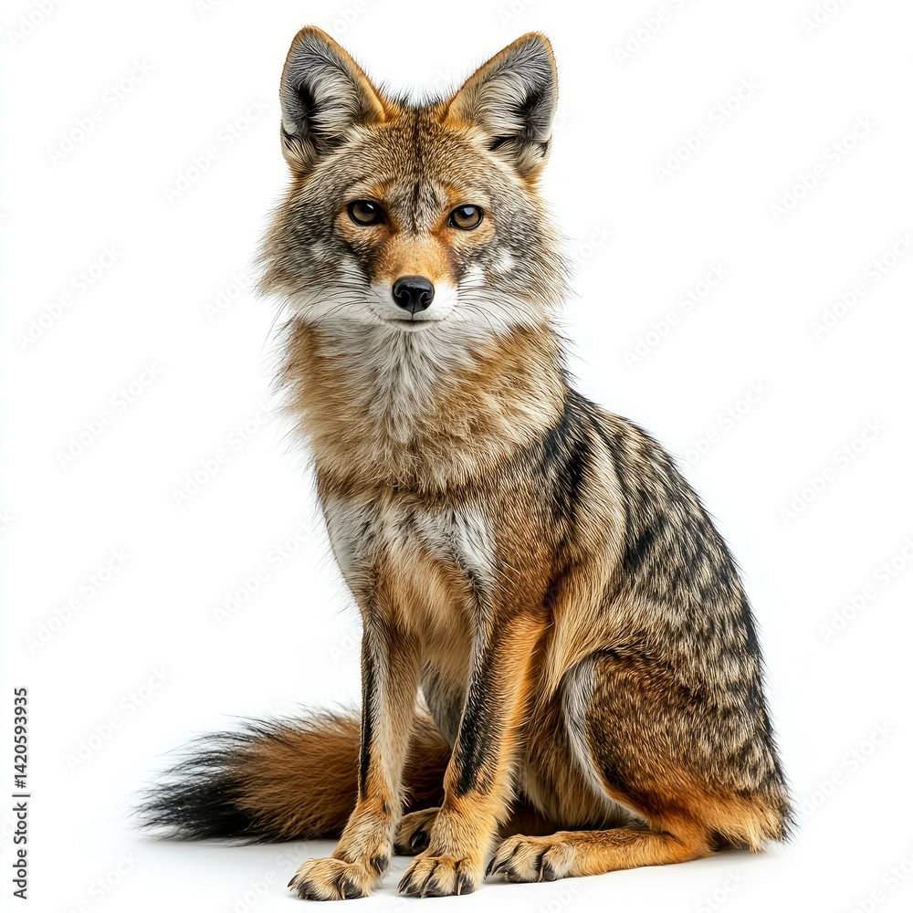 Fototapeta premium Majestic Fox: A Stunning Wildlife Portrait