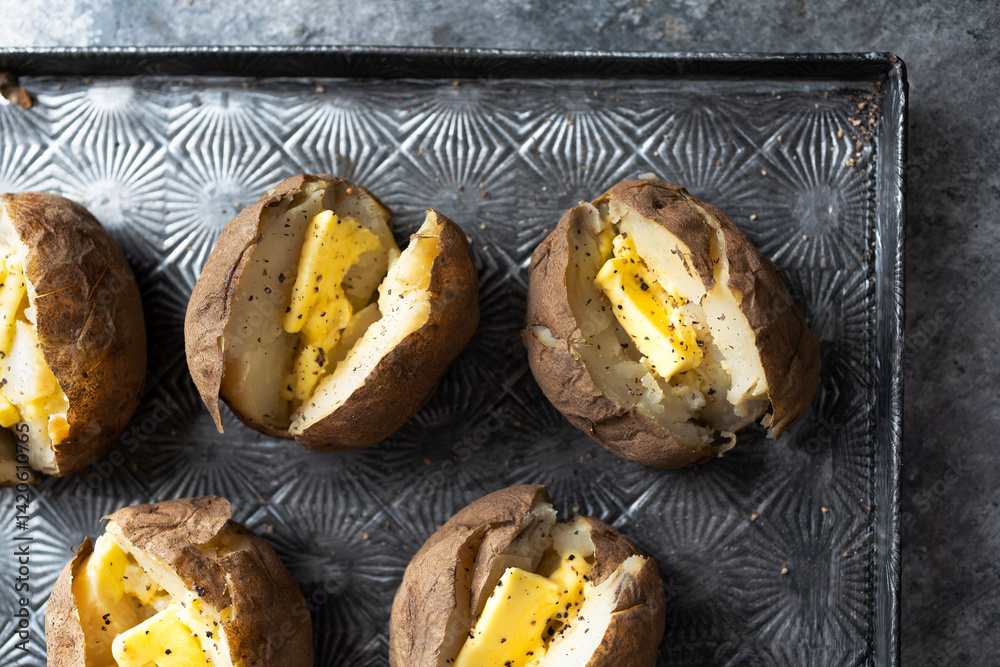 rustic english jacket potatoes