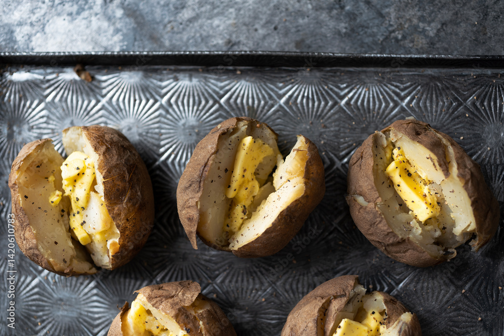 rustic english jacket potatoes