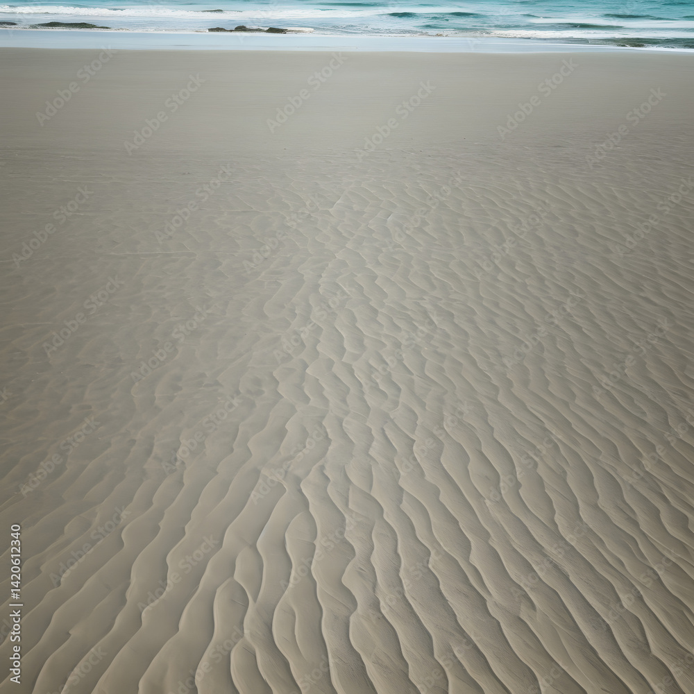 Obraz premium footprints on the sand