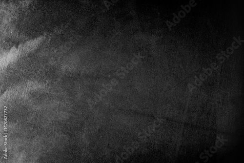 Obraz na płótnie Black white dark gray silver abstract background. Shiny silk fabric. Metallic shine. Light reflection. Design. w salonie