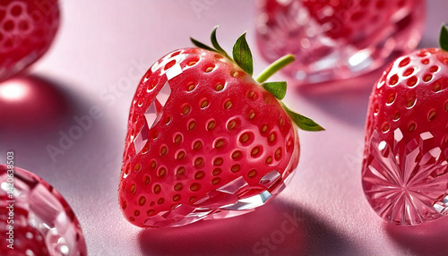 Crystallized Blue Strawberry
