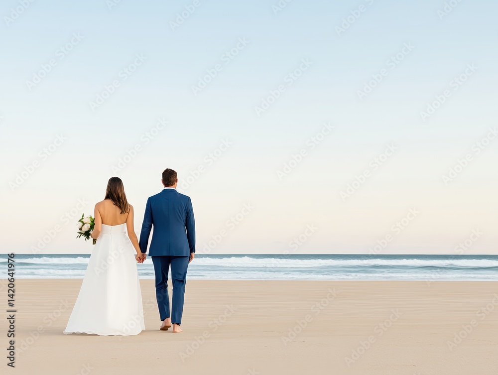 Couple walking on beach (1) Couple walking on beach (1)