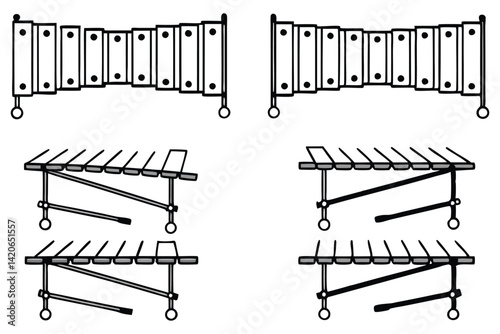 high-quality marimba instruments set
