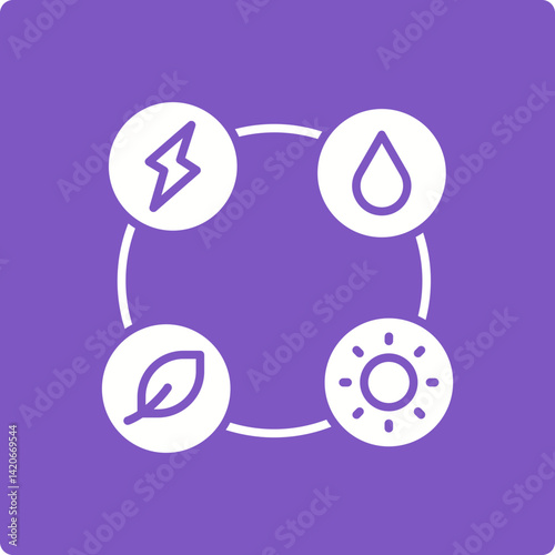 Energy Sources Icon