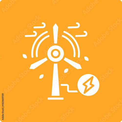 Eolic Energy Icon