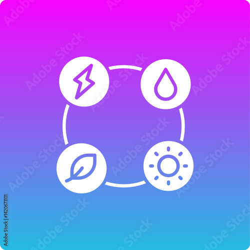 Energy Sources Icon