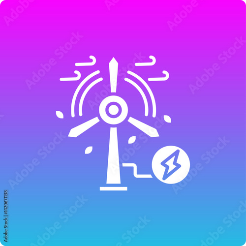 Eolic Energy Icon