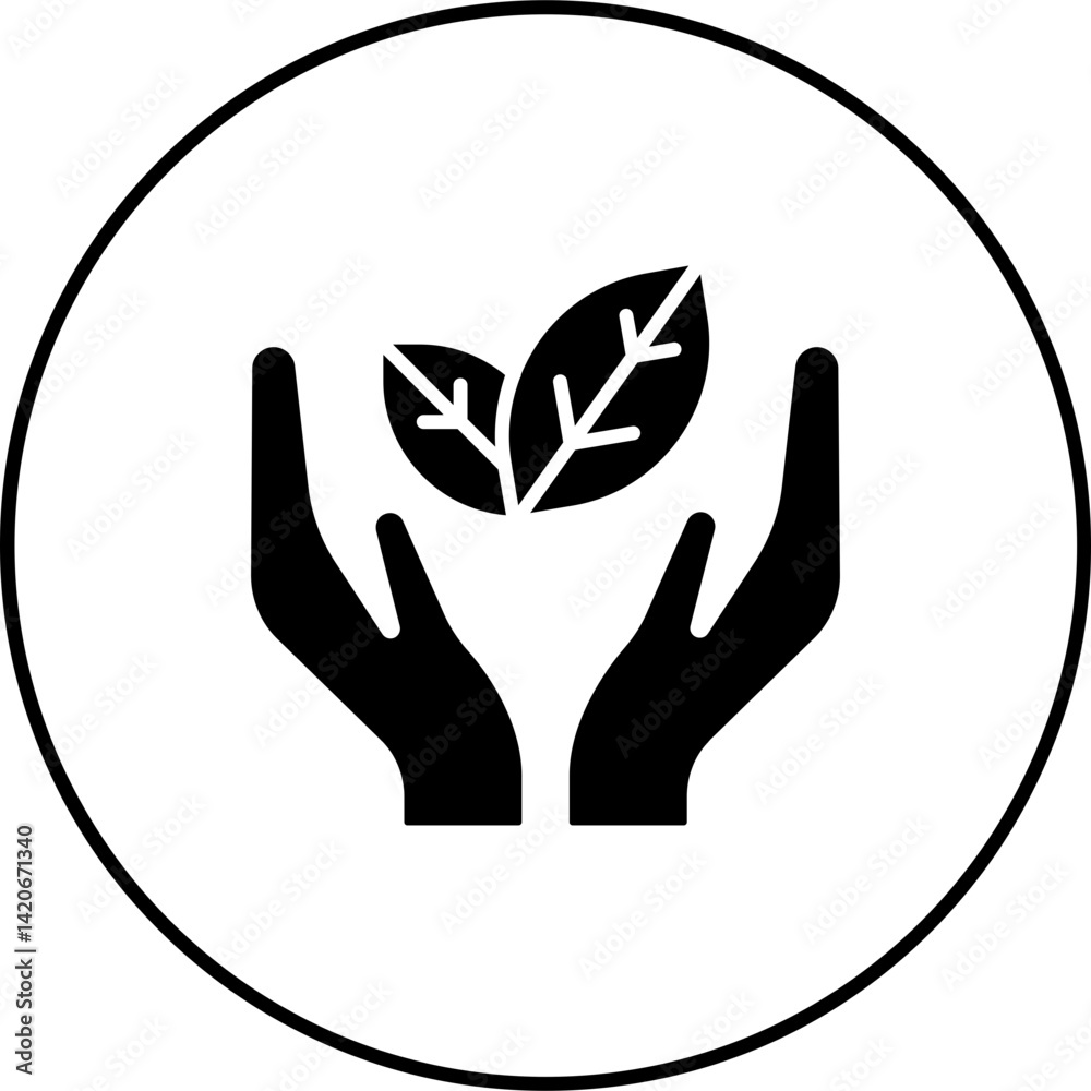 Obraz premium Natural Resources Icon