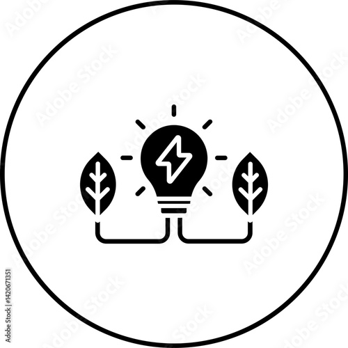 Biomass Energy Icon