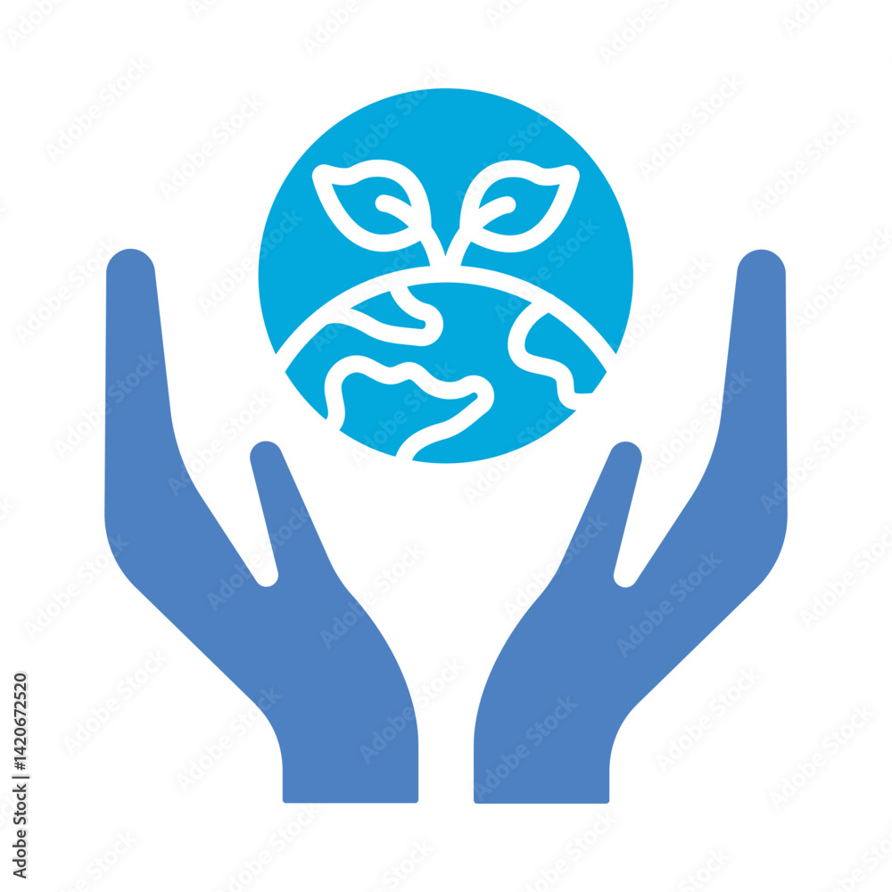 Obraz premium Eco Friendly Icon